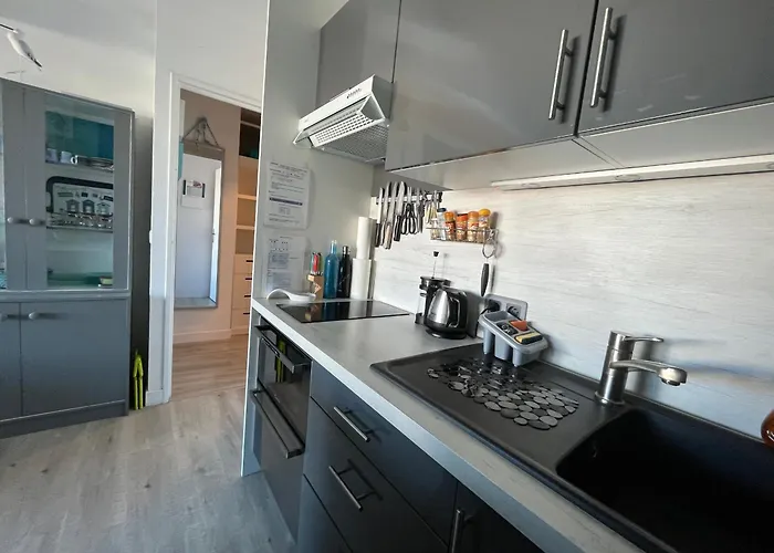 T2 Avec Terrasse, Parking Prive Et Wi-fi Inclus - Fr-1-319-144 Arcachon